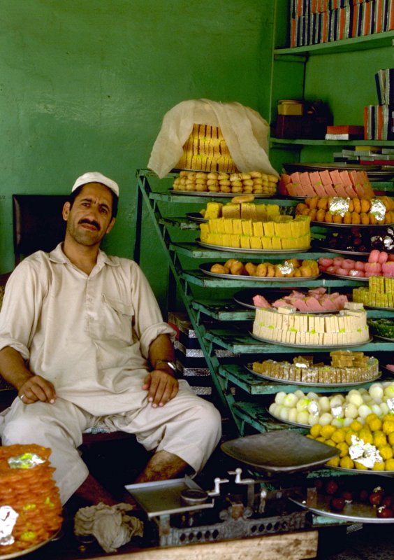 Pakistan Peshawar Sweet Shop