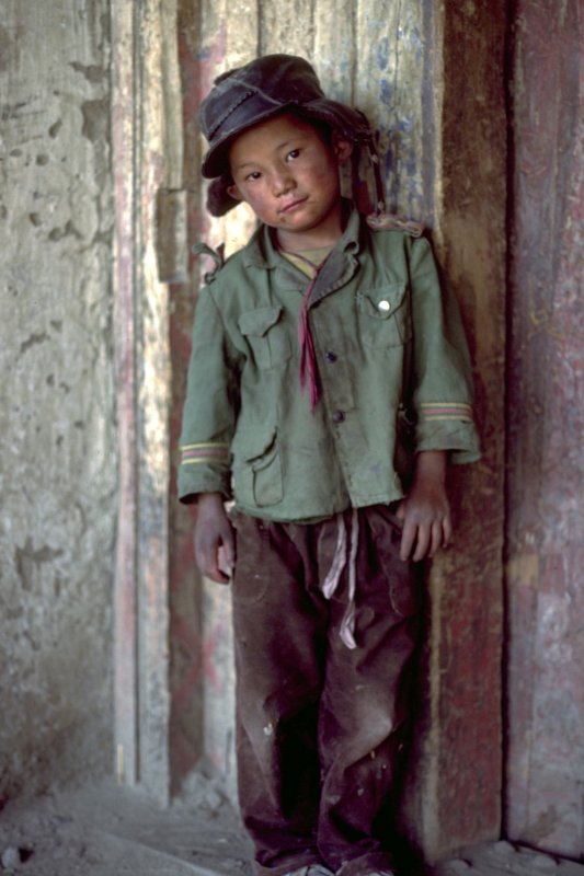 Tibet Child Portrait