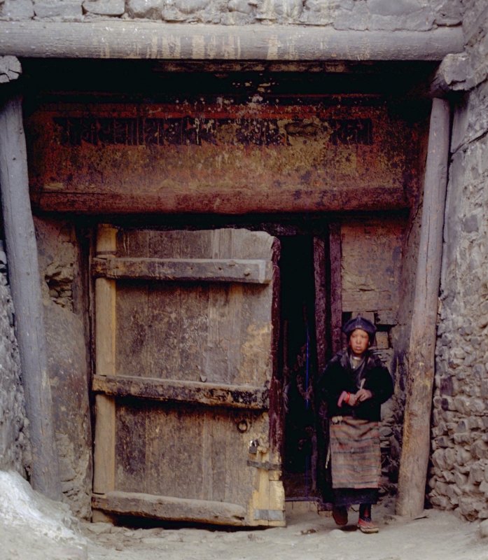 Tibet Lhasa Doorway